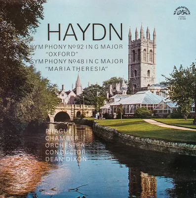LP Haydn Symphony No. 92 In G Major Oxford / Symphony No. 48 In C Major Mari
