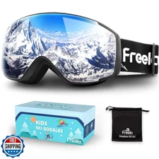Freela Ski Goggles Snowboard Snow Skiing Snowboarding Equipment Winter Snow S