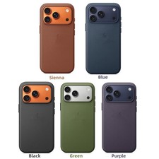 For iPhone 17 Pro Max 17 Pro TechWoven Case with MagSafe Blue Sienna  Logo