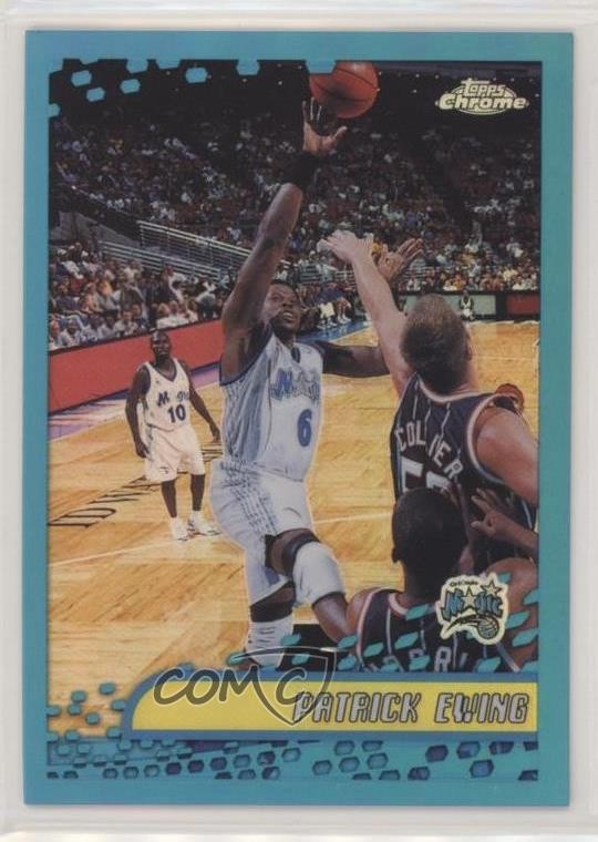 2001-02 Topps Chrome Refractor Patrick Ewing #33 HOF 0kr8
