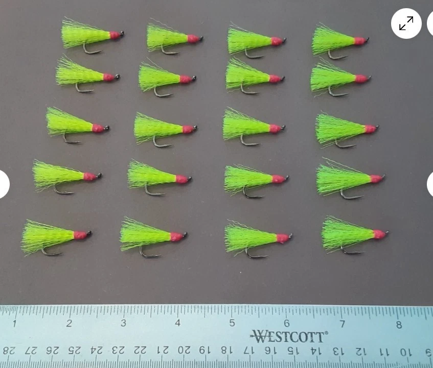 12 Teaser Per Pompano Jig – Ami #2, Colori Misti, Articolo Fuori Produzione