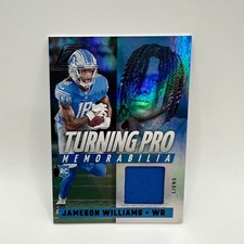 2022 Panini Zenith Turning Pro Materials Jameson Williams #8
