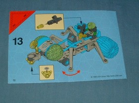 SYSTEM, SPACE, INSECTOIDS COSMIC CREEPER 6837 - LEGO - USED W/ INSTRUCTIONS