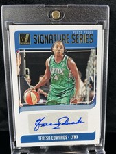 2019 Donruss WNBA-Signature Series Teresa Edwards #SS-TEW Press Proof /199 LYNX