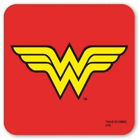 Untersetzer Logoshirt® Dc Comics, Wonder Woman 10X10Cm (Logo)