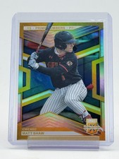 MATT SHAW 2023 ELITE EXTRA EDITION PRIME NUMBERS GOLD #81 CHICAGO /24 Q6450