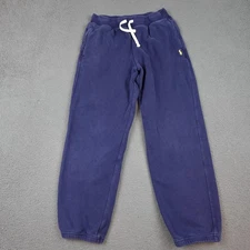 Polo Ralph Lauren Sweatpants Boys Large 14-16 Navy Jogger Pants Drawstring