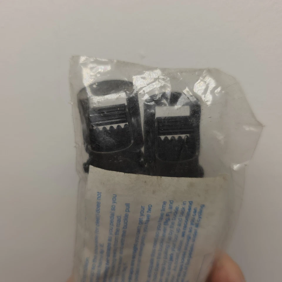 Mt. Christophe Bicycle Toe Clip Straps Black Vintage Original Special For ATB - Image 4 of 4