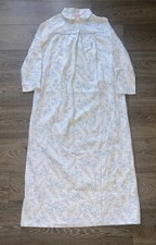 Vintage Carriage Court Flannel Maxi Nightgown Womens M 12/14 Granny Gown
