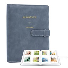 Ablus 256 Pockets Photo Album for Polaroid SnapTouch Zip Mint Dark Blue