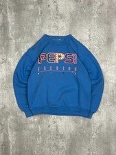 Vintage 90s Pepsi Fashion Soda Promo Spellout Graphic Sweatshirt Size Small