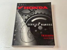 OEM Original Factory Genuine Honda Service Repair Shop Manual Rubicon 500 TRX500