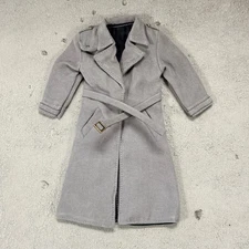 MO-VTLTC-GRY: 1/12 Grey Wired Trench Coat for 6" muscular body action figure