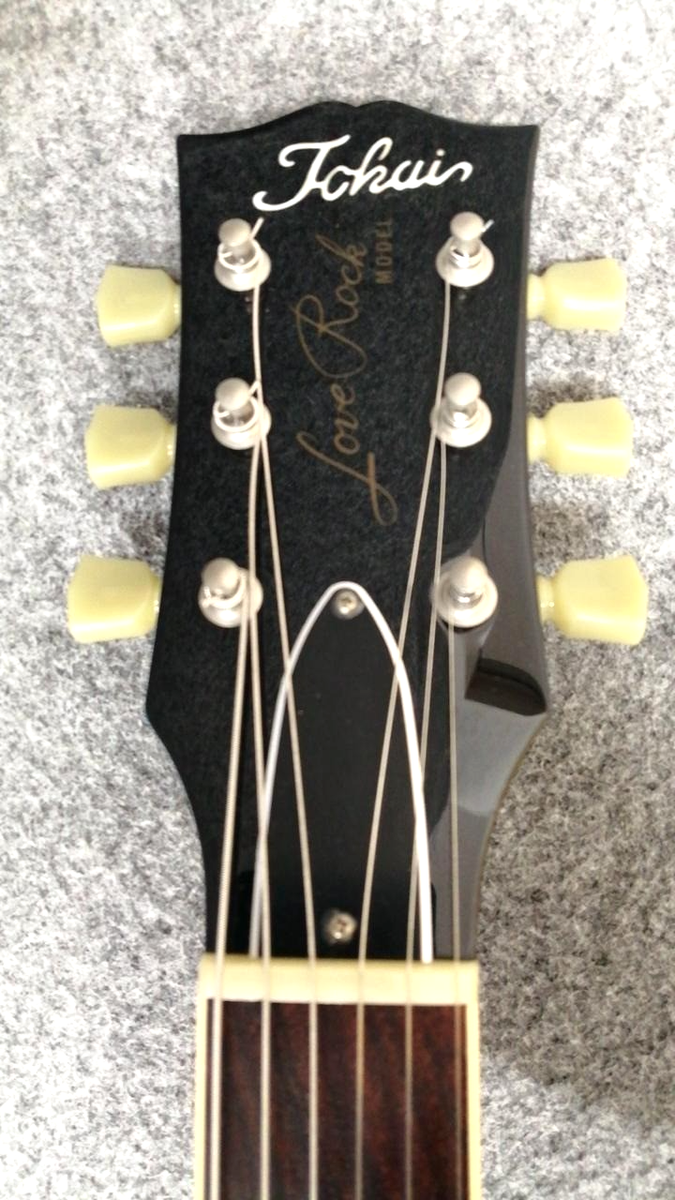 TOKAI Les Paul Standard Guitar LS-136F See Thru Blue Made in Japan