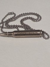 Lord Of War Movie Promo Merchandise 2005 Nicolas Cage Faux Bullet Necklace Chain