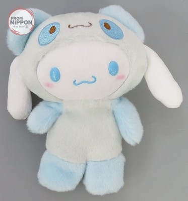 Cinnamoroll (Panda/blau) Plüschtier ''Hello Kitty'' Sanrio Gift Gate Ueno Store...