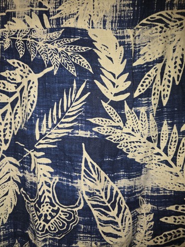 🏝Neu mit Etikett Herren Margaritaville Tropical Hawaii Kurzarm Hemd XL Seide & Leinen - Bild 10 von 11