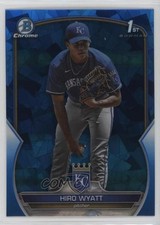 2023 Bowman Chrome Draft Sapphire Edition Hiro Wyatt #BDC-80 lw9