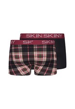 Skiny Herren Pant 2er Pack Cotton Multipack Blackcheck Selection Gr. S-XXL NEU
