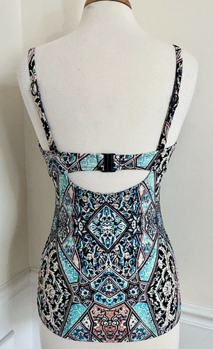 SEAFOLLY Australia Women's Kashmir F Cup Singlet Tankini Top 30778F-019 6 10 10F - Picture 2 of 2