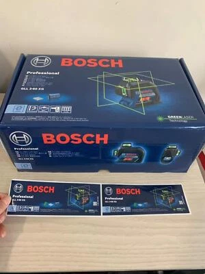 Bosch Nivel Láser 360 Grados GLL3-60XG Alta Precisión Luz Verde 12 Líneas Nivel