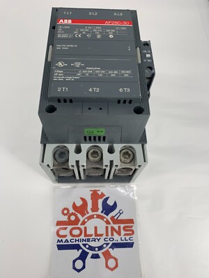 ABB AF260-30-11-70 400A 600V 3PH Non-Reversing Contactor w/100-250V ...