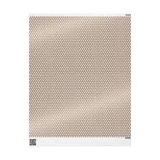 Cream With Black Honeycomb Pattern Wrapping Papers