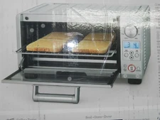 Breville BOV450XL Mini Smart Oven Countertop Toaster Oven Stainless Steel