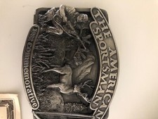 vintage siskiyou limited edition belt buckle