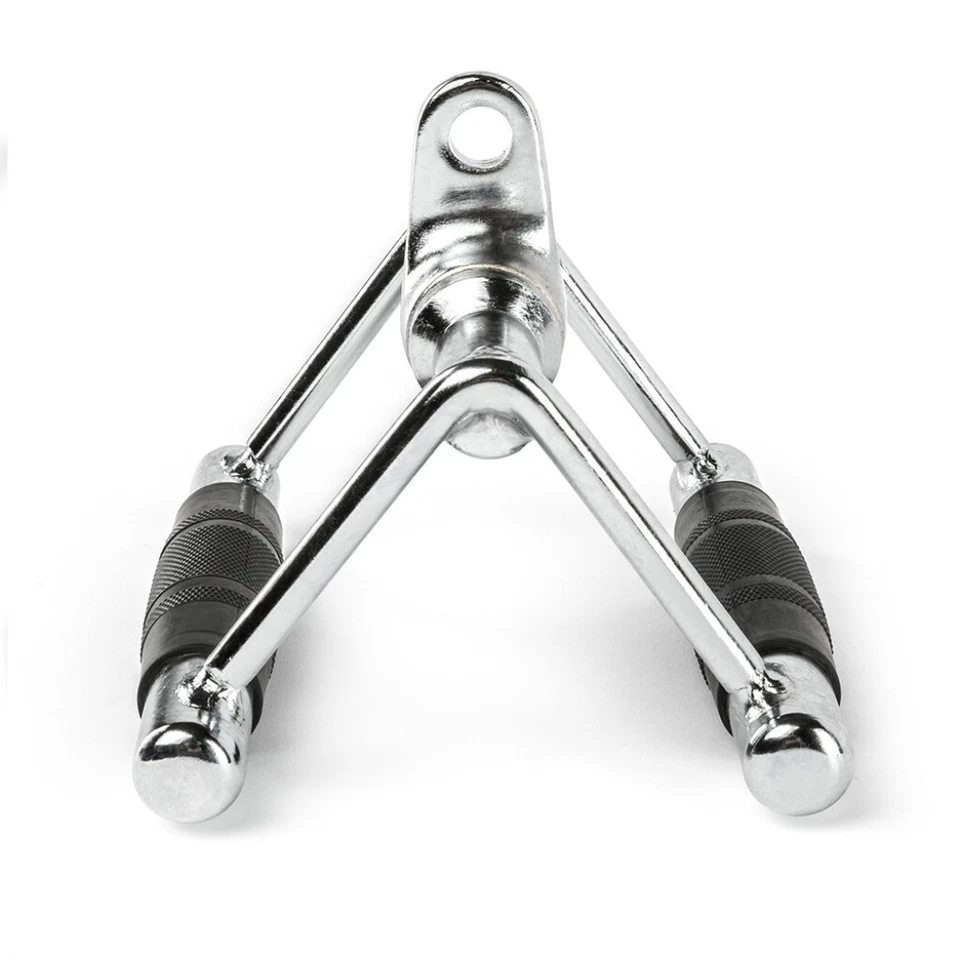 Parallelgriff / Rudergriff eng mit Ergo-Griff und Drehgelenk -für Kraftstationen - Bild 2 von 3