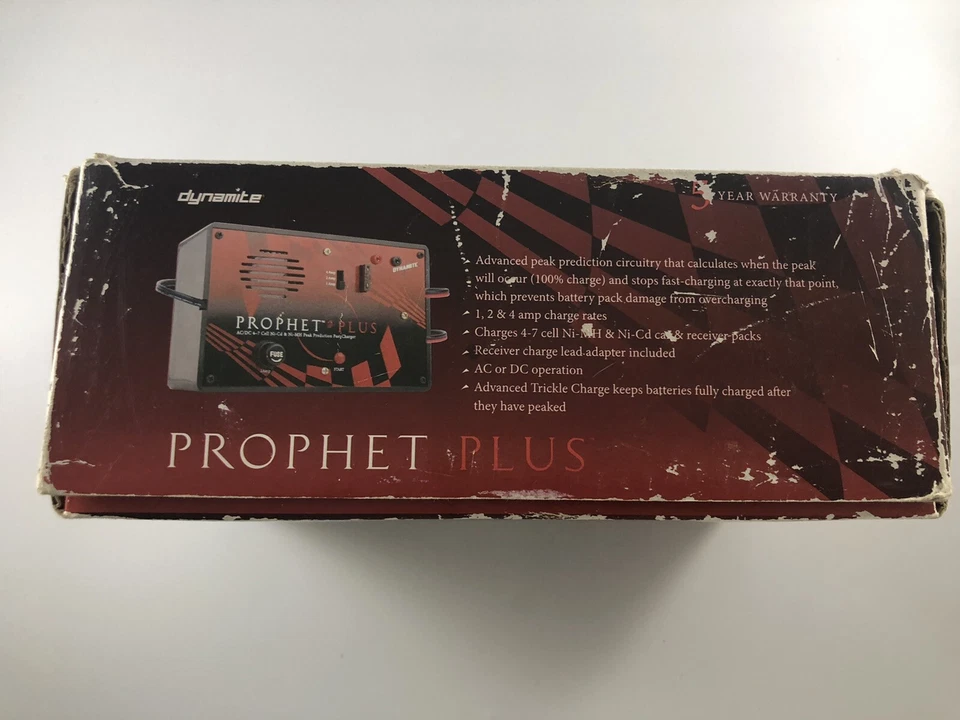 Dynamite Prophet Plus AC/DC 4-7 Cell Ni-Cd Ni-MH Peak Fast Battery Charger F1.1 - Image 2 of 4
