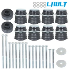 LABLT Body Cab Mount Bushing Kit For 2008-2016 Ford F-250 Super Duty 2WD 4WD