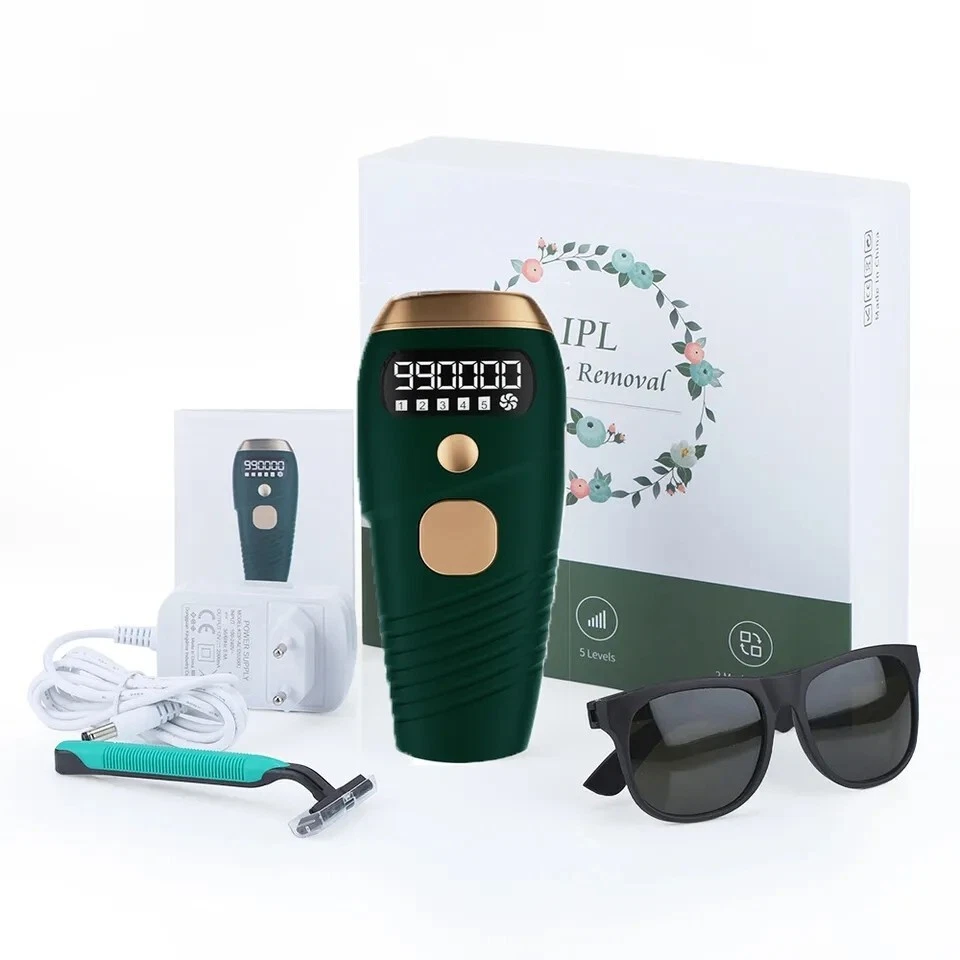 990000 Flashes Electric Depiladora Laser Permanent IPL Laser Hair Removal Device - Picture 14 of 24