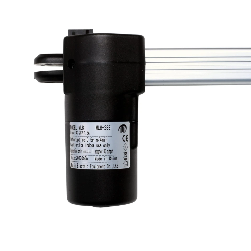 Motor Actuador Lineal Mulin Modelo ML8 ML8-233 Kit para Silla Elevadora Reclinable Eléctrica Foto 2 de 4