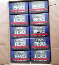 10 Musicassette  Vintage TDK FE 90