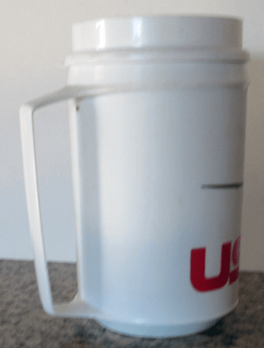 US Air Retro Airline Logo Hot Cold Insulated Travel Tumbler Mug Cup - Picture 3 of 6