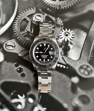 orologio seiko nh35 JP custom 40mm zaffiro automatico orologio 2023