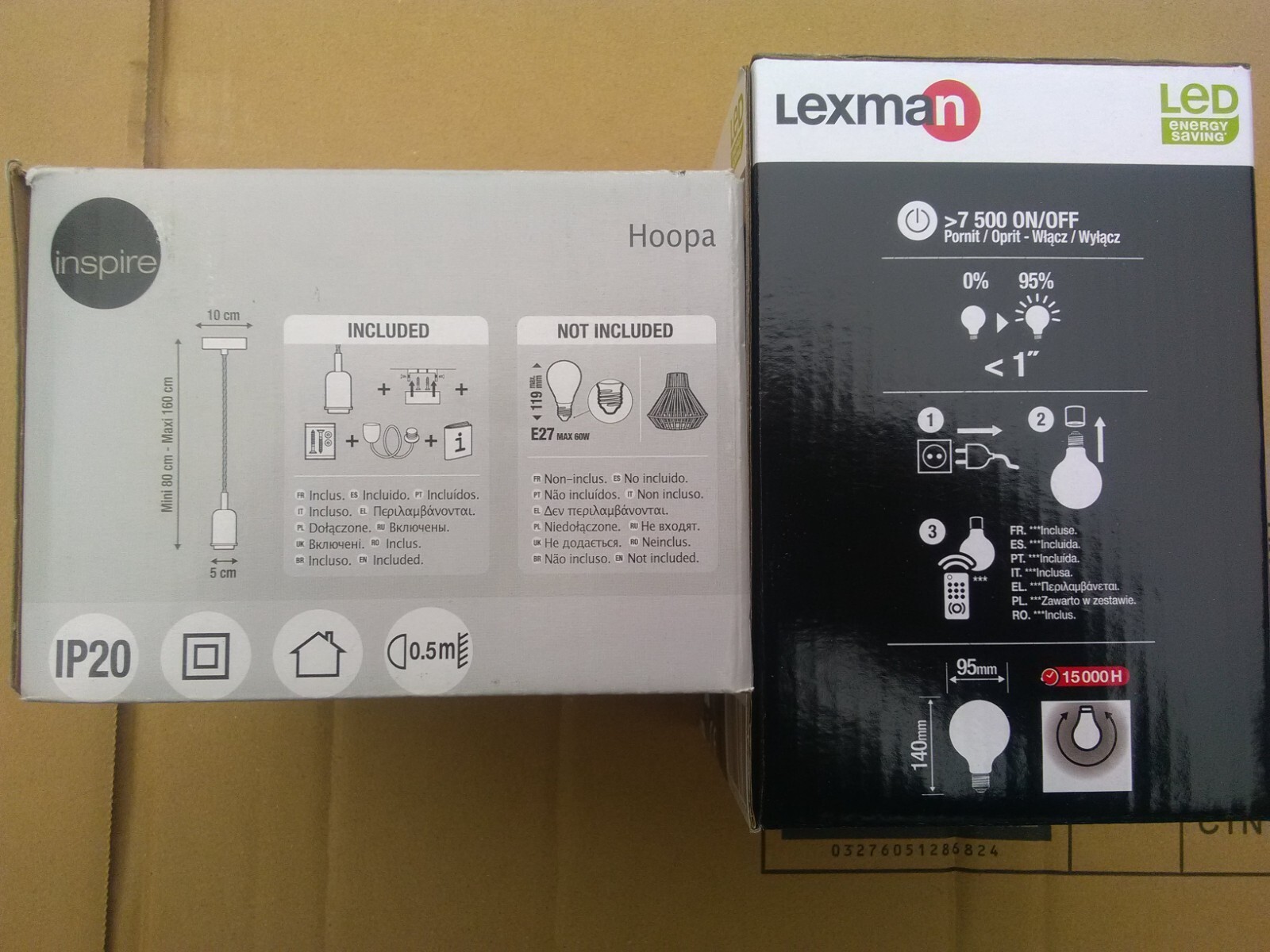Kit suspension cuivre avec ampoule LED dimmable pour éclairage modulable - 3