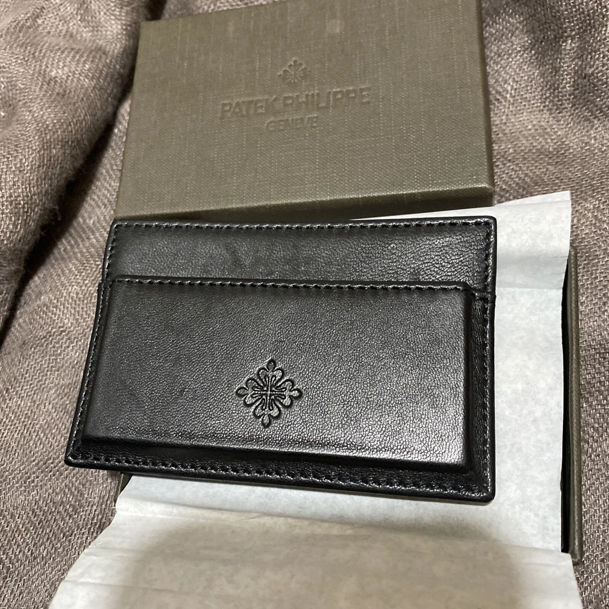 Patek philippe card holder sale