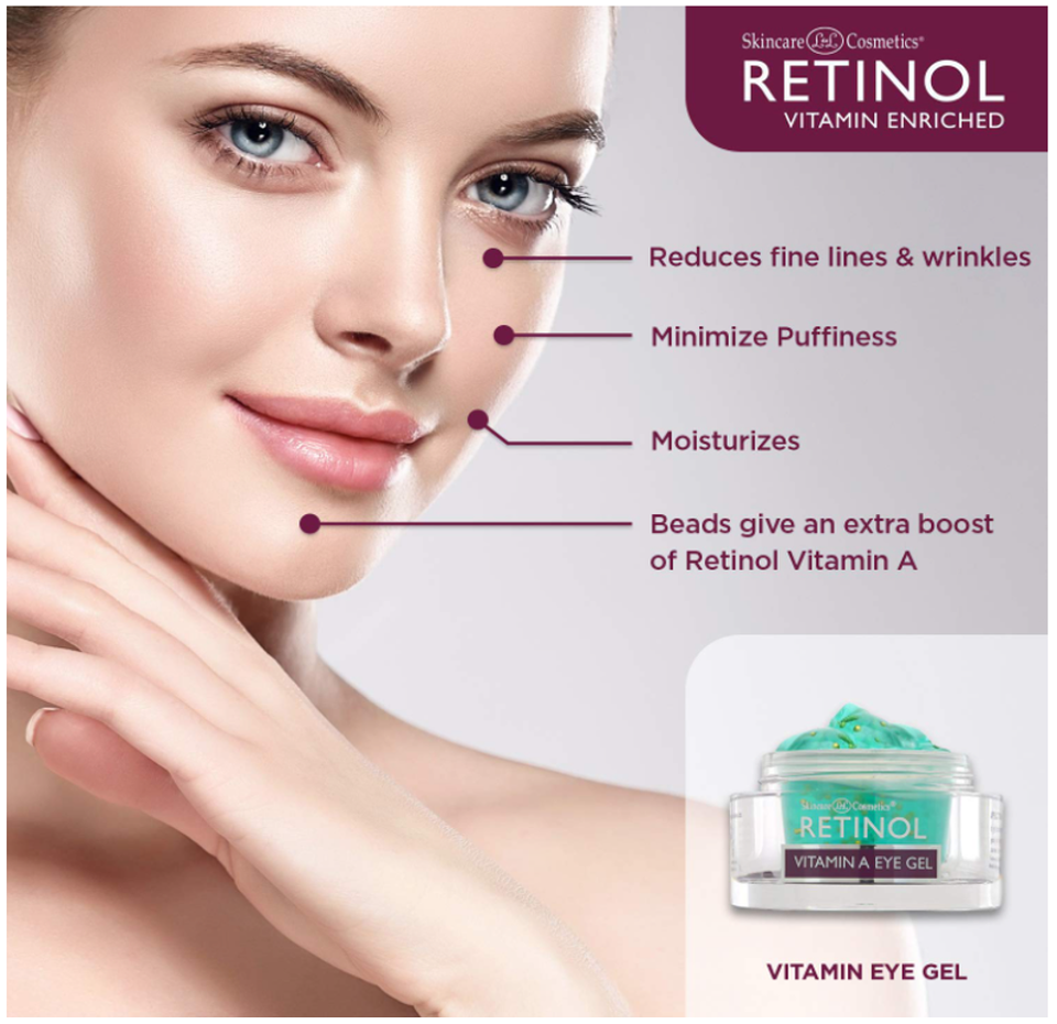 Skincare Cosmetics Retinol Eye Gel 0.5oz eBay