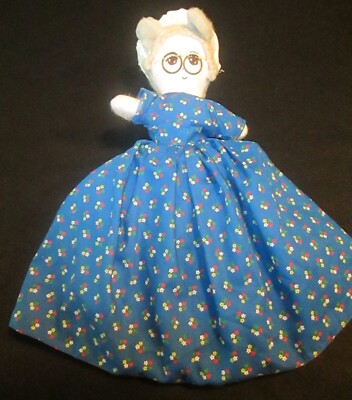 VINTAGE TOPSY TURVY 2 WAY FLIP LITTLE RED RIDING HOOD-GRANDMA DOLL 14''