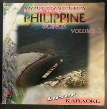 MOST REQUESTED PHILIPPINE SONGS Vol 3 Karaoke Laserdisc 28 Hit Songs [VLD-V-003]