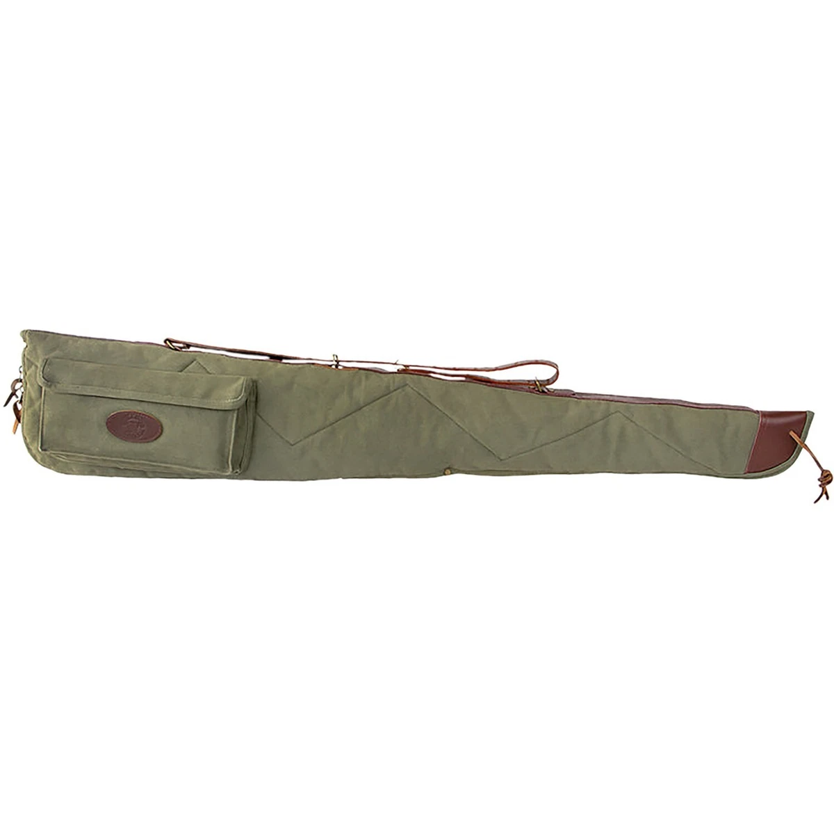 BULLDOG Pit Bull Shotgun Case 52" Green W/Tan Trim