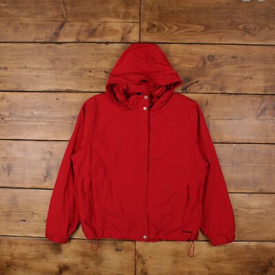 Vintage L.L.Bean Outdoorjacke XL Rot Damen