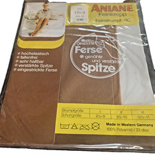Feinkrepp-Strumpf   VINTAGE Aniane  30 Gr.  8 1/2-91/2   INKA15   NEU