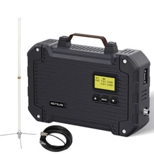 Retevis RT97L 25W GMRS Repeater Set Full Duplex & Cable & Antenna