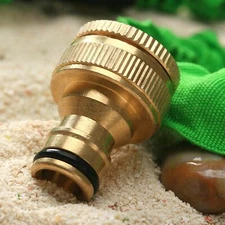 3/4" Brass Threaded Hose Tap Water Pipe Connector Tube Fitting  Accessory Tool
