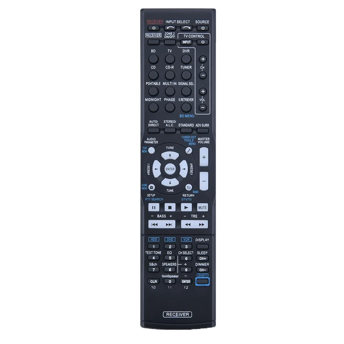 For Pioneer VSX-RS319V-K SC-37 AXD7566 AXD7529 AV Receiver Remote