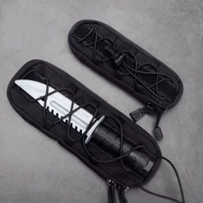 Tactical Small Molle Pouch Nylon Knife Sheath Flashlight Holder Multi Tool Pouch