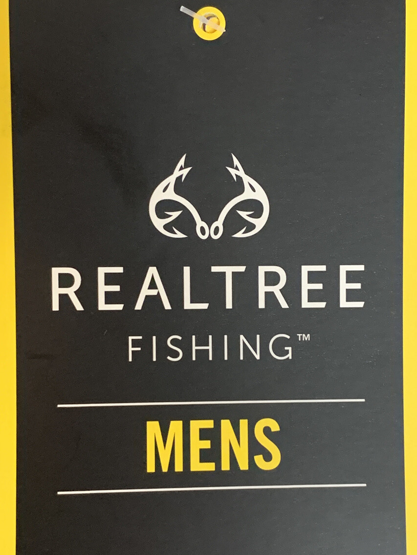 T-shirt Manches Longues Realtree Fishing – UPF 30+, Bleu, 2XL – Protection Solaire